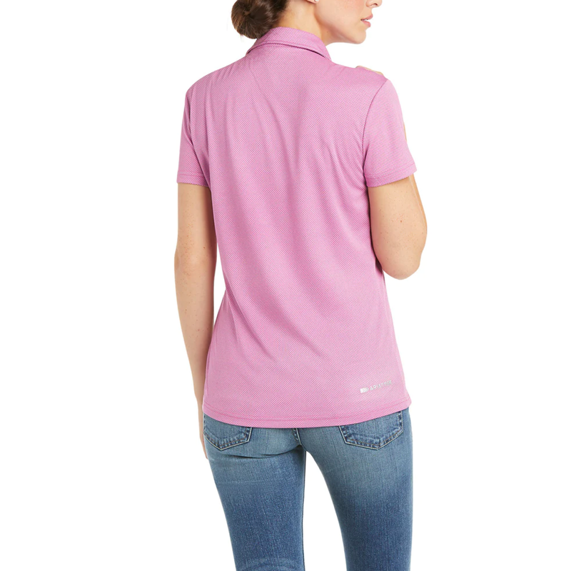 Ariat Women's Talent SS Polo - Meadow Mauve-1